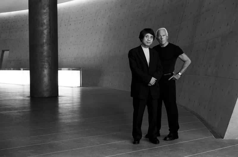 Giorgio Armani celebra Tadao Ando all’Armani Silos con The Challenge Giorgio Armani celebra Tadao Ando all’Armani Silos con The Challenge