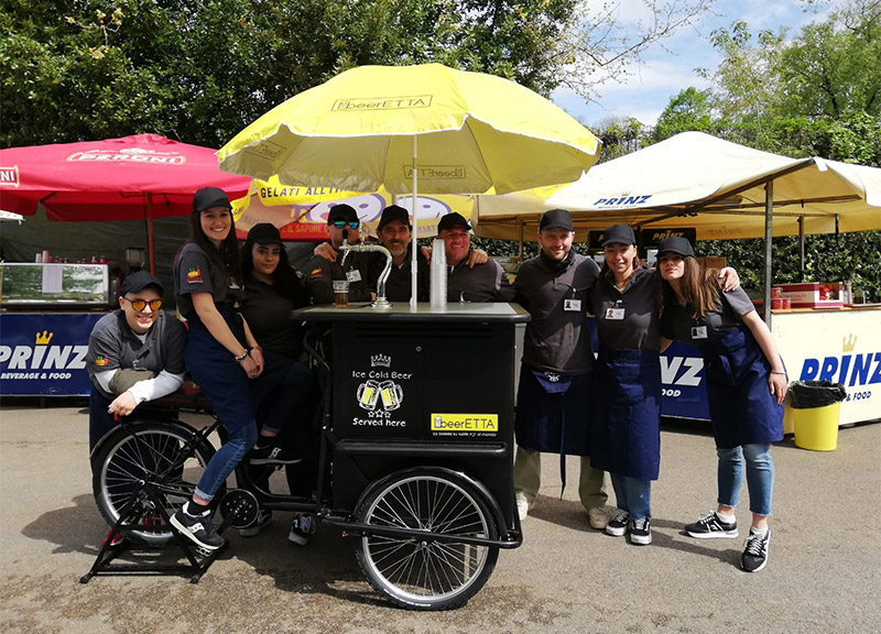 L’evoluzione dello street food, con “beerETTA” la birra si spilla pedalando L’evoluzione dello street food, con “beerETTA” la birra si spilla pedalando