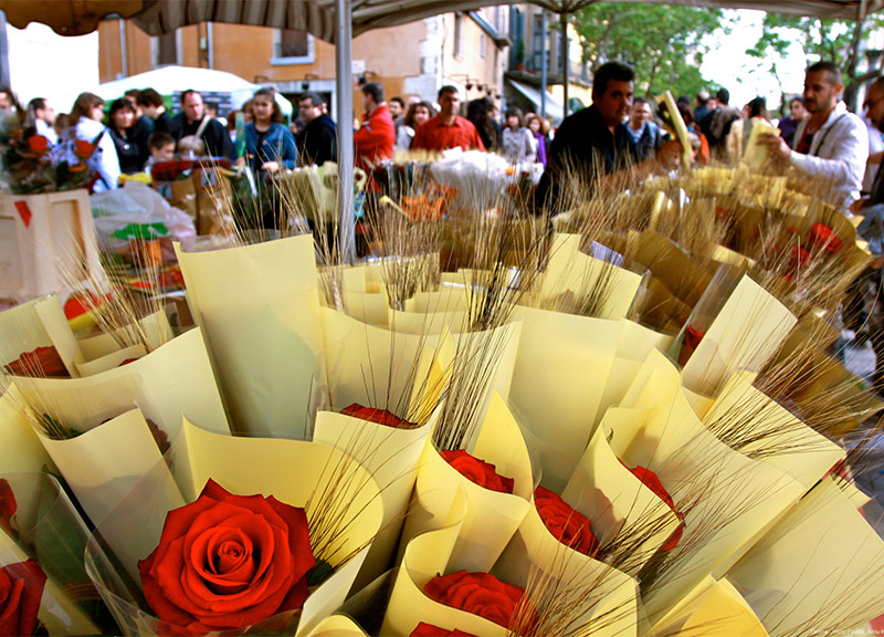 Con rose e libri, Barcellona e laFeltrinelli celebrano la Festa di San Jordi Con rose e libri, Barcellona e laFeltrinelli celebrano la Festa di San Jordi
