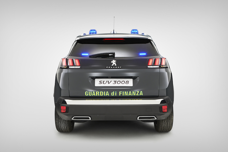La Guardia di Finanza arruola due SUV 3008 Peugeot La Guardia di Finanza arruola due SUV 3008 Peugeot