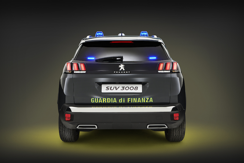 La Guardia di Finanza arruola due SUV 3008 Peugeot La Guardia di Finanza arruola due SUV 3008 Peugeot