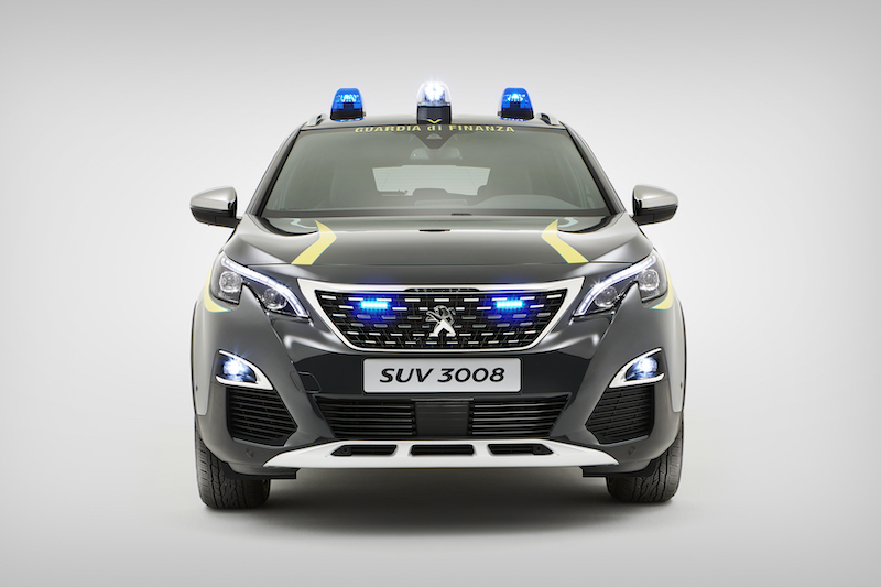 La Guardia di Finanza arruola due SUV 3008 Peugeot La Guardia di Finanza arruola due SUV 3008 Peugeot