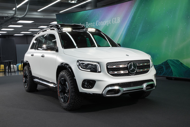Concept GLB cresce la famiglia dei SUV Mercedes Concept GLB cresce la famiglia dei SUV Mercedes