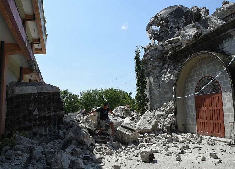 Filippine: nuovo violento terremoto, magnitudo 6.4 Richter