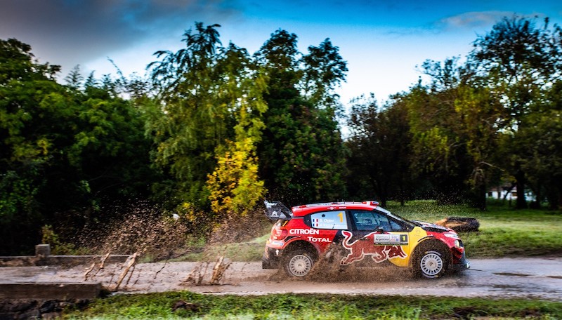 WRC, Rally Argentina – La Citroen di Ogier- Ingrassia scende dal podio