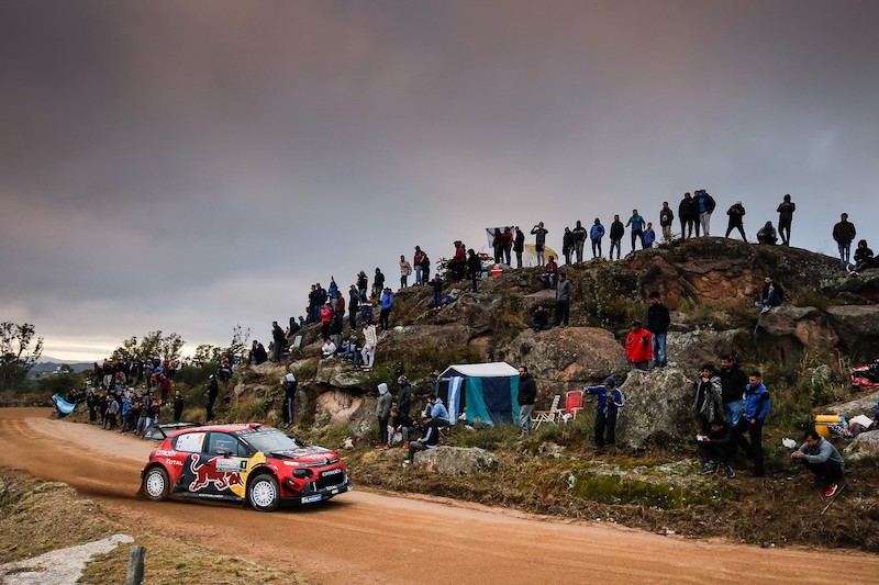 WRC, Rally Argentina – La Citroen di Ogier- Ingrassia scende dal podio