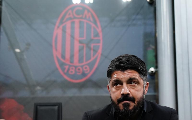 Milan, Gattuso resta sino al termine della stagione sulla panchina rossonera