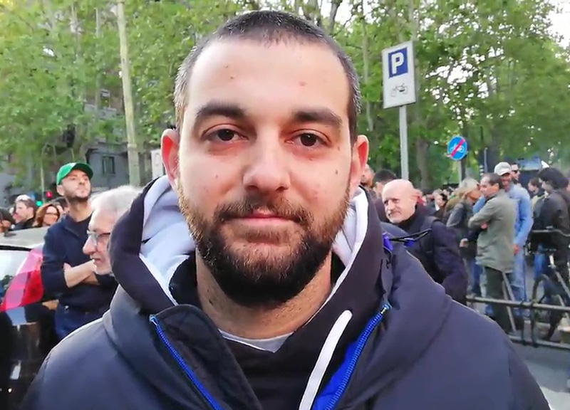 Corteo Ramelli interviste organizzatori Corteo Ramelli interviste organizzatori