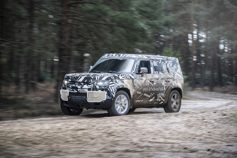 Nuova Land Rover Defender, ultimi test prima del debutto previsto nel 2020 Nuova Land Rover Defender, ultimi test prima del debutto previsto nel 2020
