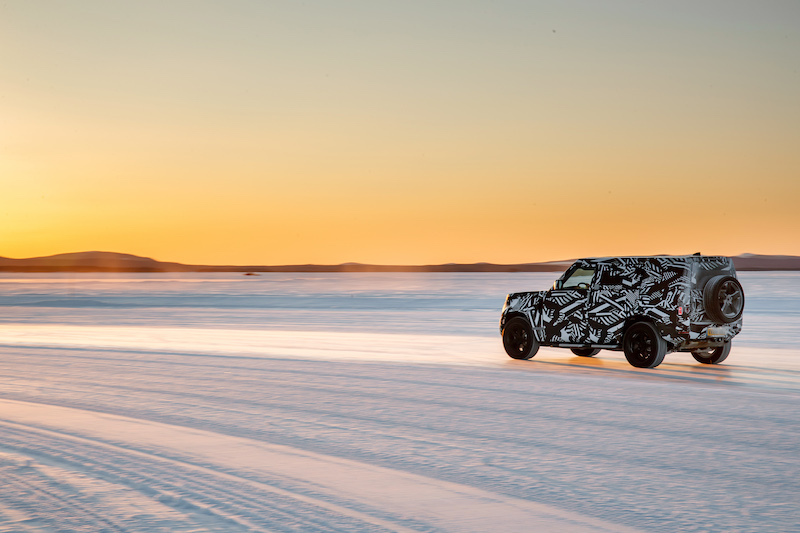 Nuova Land Rover Defender, ultimi test prima del debutto previsto nel 2020 Nuova Land Rover Defender, ultimi test prima del debutto previsto nel 2020