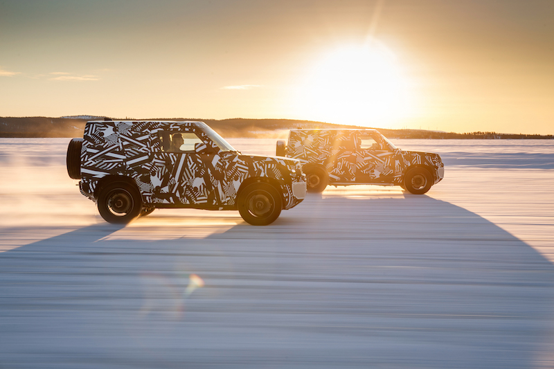 Nuova Land Rover Defender, ultimi test prima del debutto previsto nel 2020 Nuova Land Rover Defender, ultimi test prima del debutto previsto nel 2020