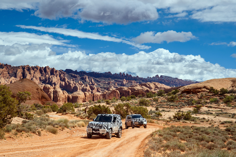 Nuova Land Rover Defender, ultimi test prima del debutto previsto nel 2020 Nuova Land Rover Defender, ultimi test prima del debutto previsto nel 2020