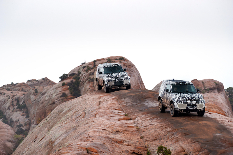 Nuova Land Rover Defender, ultimi test prima del debutto previsto nel 2020 Nuova Land Rover Defender, ultimi test prima del debutto previsto nel 2020