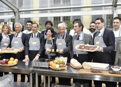 Milano Food City: inaugurazione con Sangalli, Sala e Fontana ai fornelli