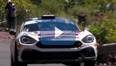 Esordio vincente dell’’Abarth 124 rally al Rally Islas Canarias