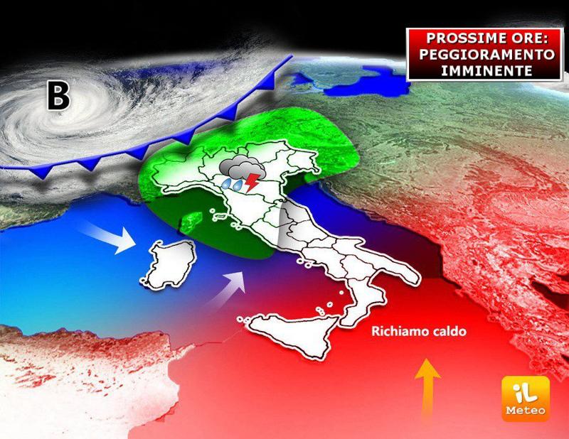 Meteo, diluvio universale al Nord. Nel weekend freddo polare Meteo, diluvio universale al Nord. Nel weekend freddo polare