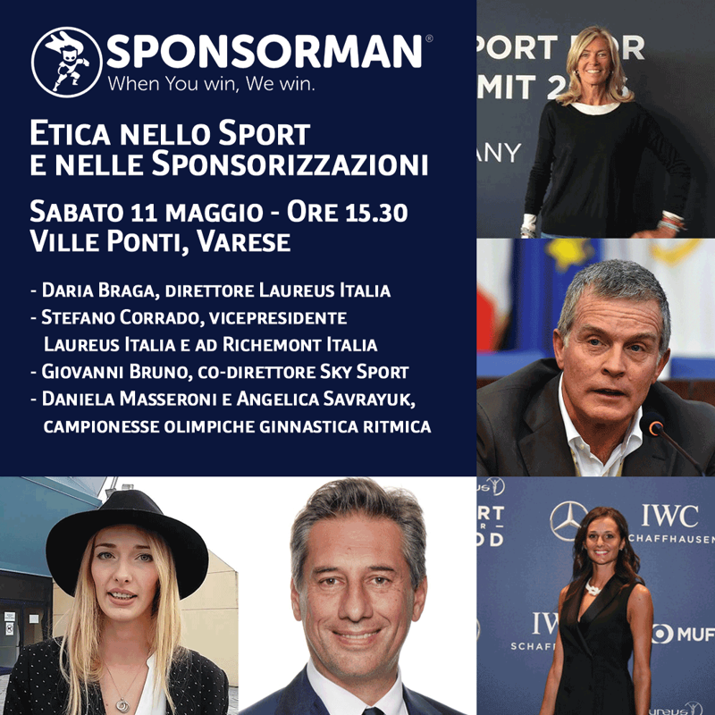 Fondazione Laureus Italia Onlus scende in campo l’11 e 15 maggio Fondazione Laureus Italia Onlus scende in campo l’11 e 15 maggio