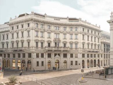 Milano: Piazza Cordusio, l’ex Credito Italiano diventa “The Medelan”