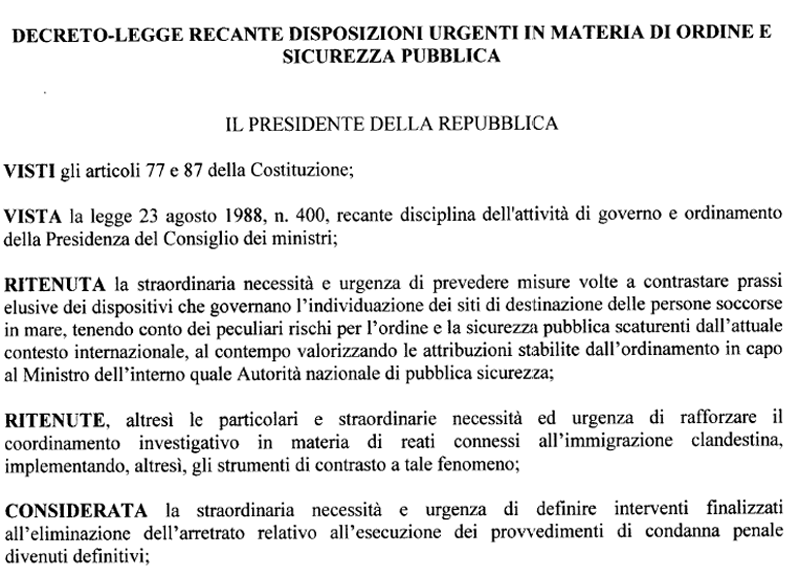 Galleria foto 'Migranti, mossa anti-M5S di Salvini. Depotenziare Toninelli per decreto' - foto 1