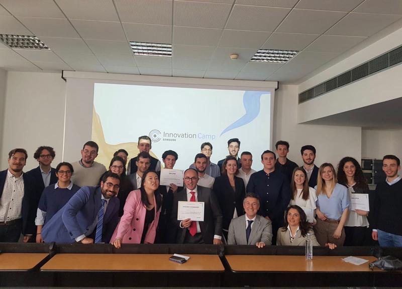 Samsung Innovation Camp presenta i vincitori dell’Università Bicocca di Milano Samsung Innovation Camp presenta i vincitori dell’Università Bicocca di Milano