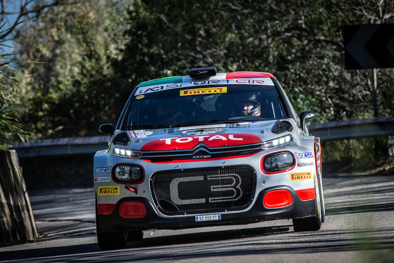 Targa Florio:la Citroen di Rossetti e Mori chiude al comando del primo giorno Targa Florio:la Citroen di Rossetti e Mori chiude al comando del primo giorno