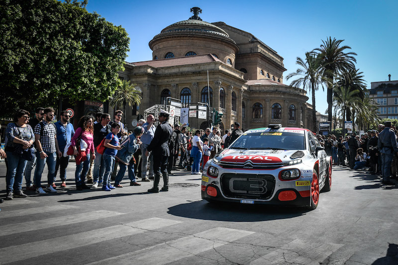 Targa Florio:la Citroen di Rossetti e Mori chiude al comando del primo giorno Targa Florio:la Citroen di Rossetti e Mori chiude al comando del primo giorno