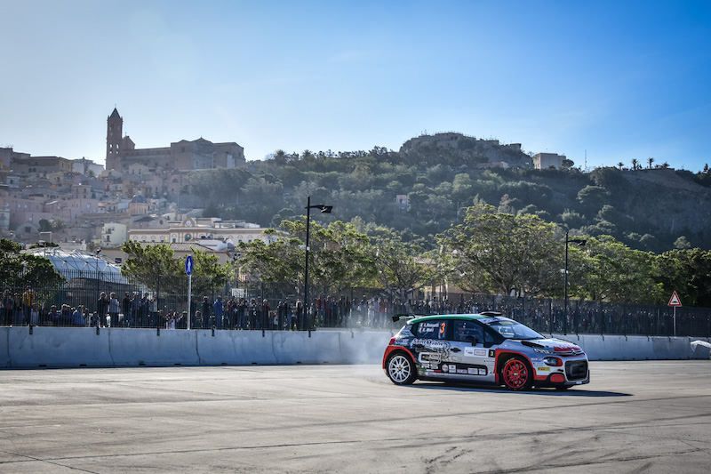 Targa Florio:la Citroen di Rossetti e Mori chiude al comando del primo giorno Targa Florio:la Citroen di Rossetti e Mori chiude al comando del primo giorno