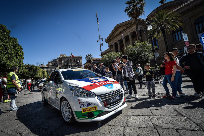 Targa Florio:la Citroen di Rossetti e Mori chiude al comando del primo giorno Targa Florio:la Citroen di Rossetti e Mori chiude al comando del primo giorno