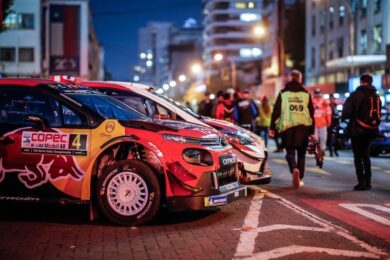 WRC, Il duo Citroen Ogier-Ingrassia sul podio del Rally del Cile