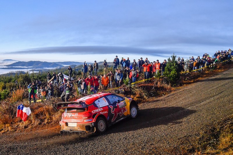 WRC, Il duo Citroen Ogier-Ingrassia sul podio del Rally del Cile WRC, Il duo Citroen Ogier-Ingrassia sul podio del Rally del Cile
