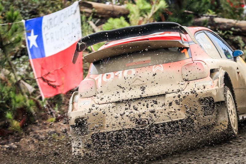 WRC, Il duo Citroen Ogier-Ingrassia sul podio del Rally del Cile WRC, Il duo Citroen Ogier-Ingrassia sul podio del Rally del Cile