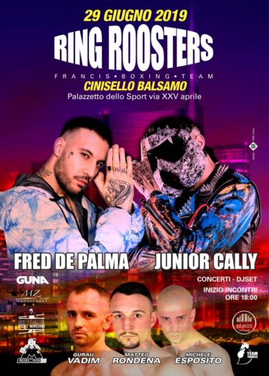 Ring Roosters is back: rap, pugilato, alta cucina e belle donne