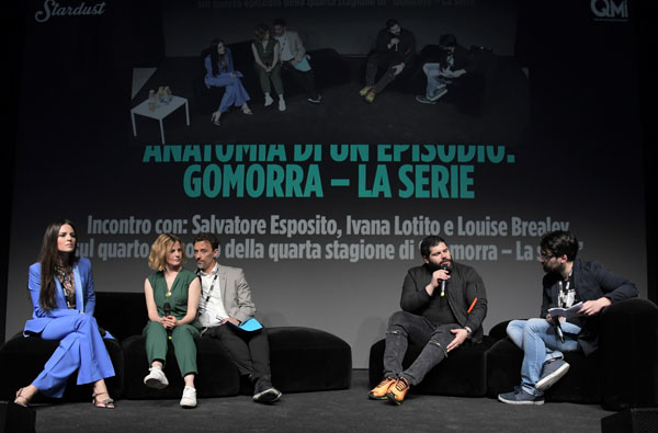SERIES CON presenta la serie Gomorra con attori protagonisti a Milano SERIES CON presenta la serie Gomorra con attori protagonisti a Milano