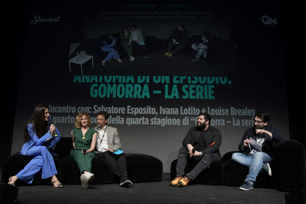 SERIES CON presenta la serie Gomorra con attori protagonisti a Milano SERIES CON presenta la serie Gomorra con attori protagonisti a Milano