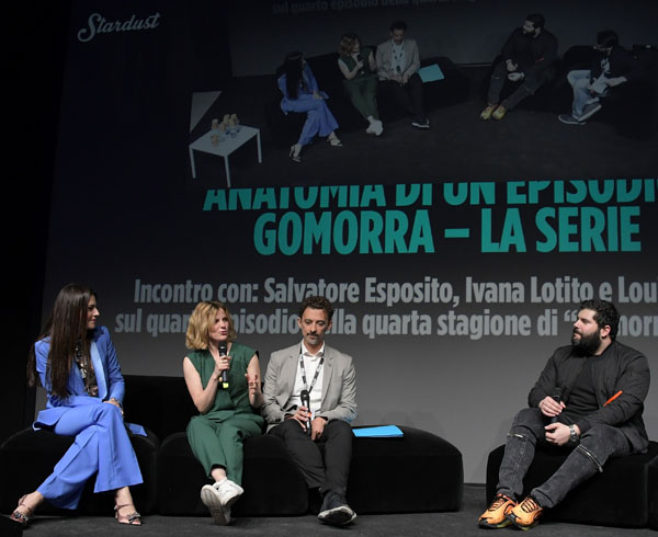 SERIES CON presenta la serie Gomorra con attori protagonisti a Milano SERIES CON presenta la serie Gomorra con attori protagonisti a Milano