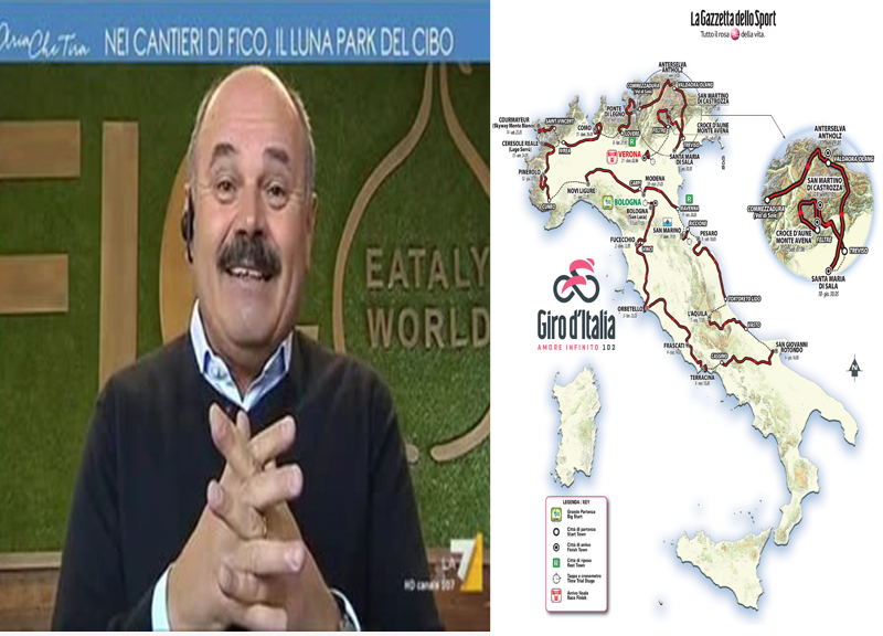 Giro d’Italia parte da Bologna. Ma la Sala Stampa è a 10 km… da FICO/Farinetti Giro d’Italia parte da Bologna. Ma la Sala Stampa è a 10 km… da FICO/Farinetti