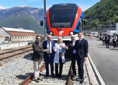 Tilo, nuova livrea: “Legame tra Lombardia e Canton Ticino”