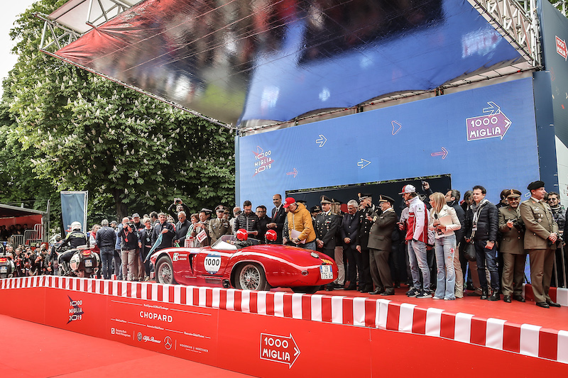 Alfa Romeo: al via la 1000 Miglia 2019