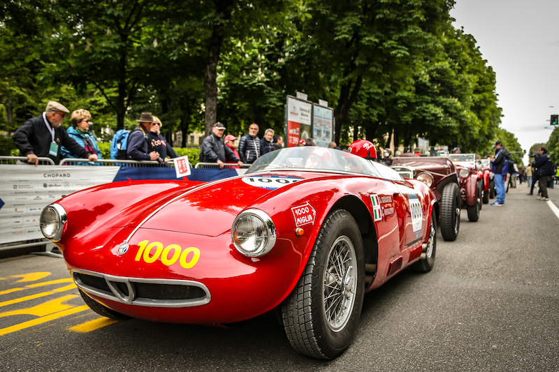 Alfa Romeo: al via la 1000 Miglia 2019