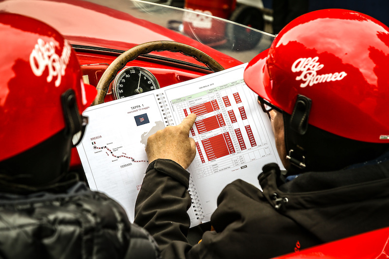 Alfa Romeo: al via la 1000 Miglia 2019