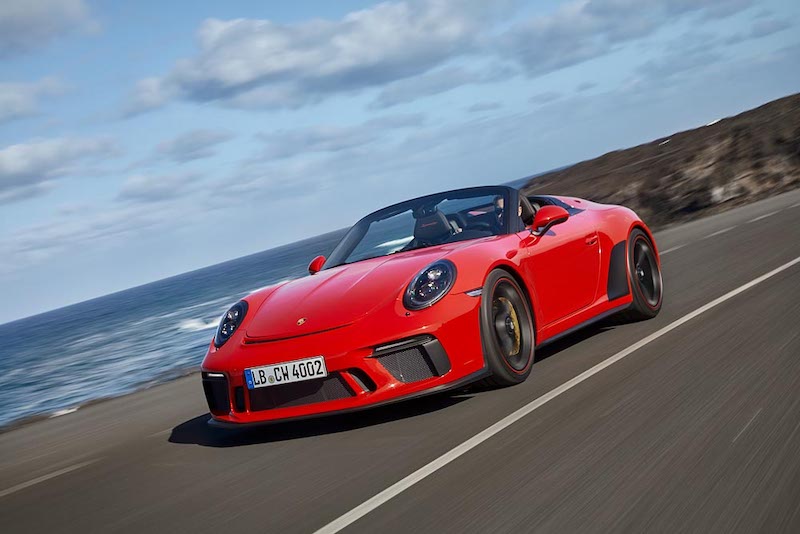 Nuova Porsche  911 Speedster: la sportività per pochi