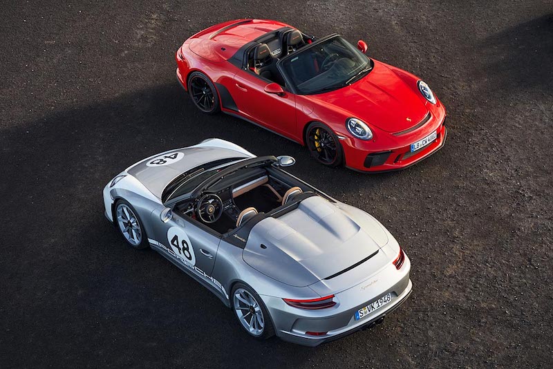 Nuova Porsche  911 Speedster: la sportività per pochi