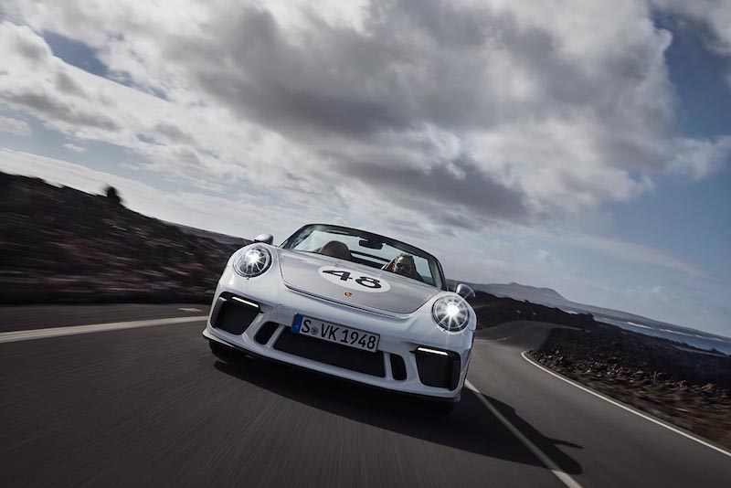 Nuova Porsche  911 Speedster: la sportività per pochi