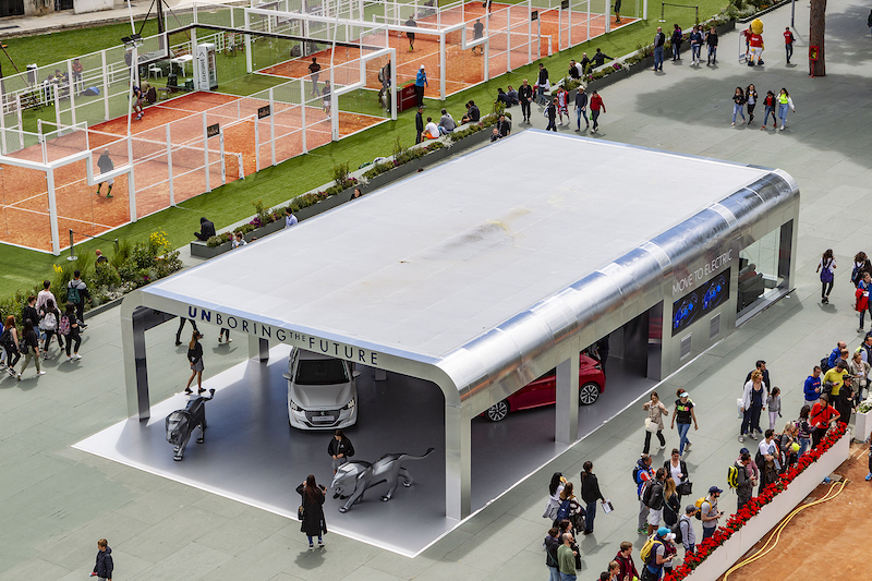 Internazionali BNL d’Italia di tennis, Peugeot mette in campo la nuova 508 SW