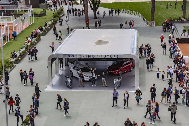 Internazionali BNL d’Italia di tennis, Peugeot mette in campo la nuova 508 SW