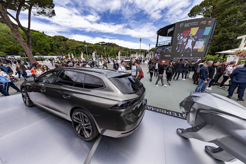 Internazionali BNL d’Italia di tennis, Peugeot mette in campo la nuova 508 SW