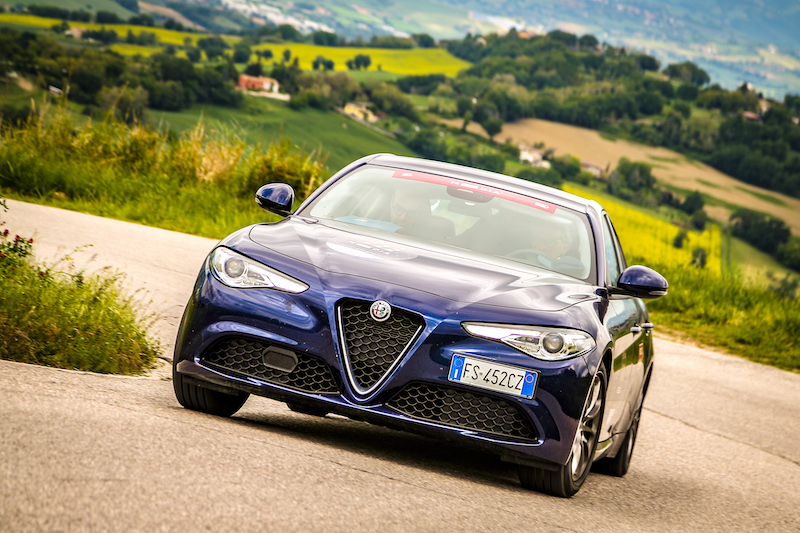 Mille Miglia 2019 : Alfa Romeo taglia il traguardo di Roma in testa