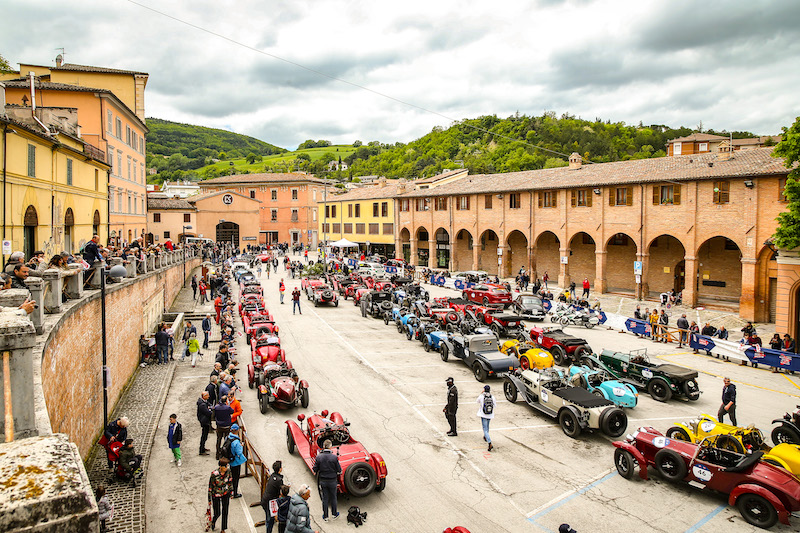 Mille Miglia 2019 : Alfa Romeo taglia il traguardo di Roma in testa