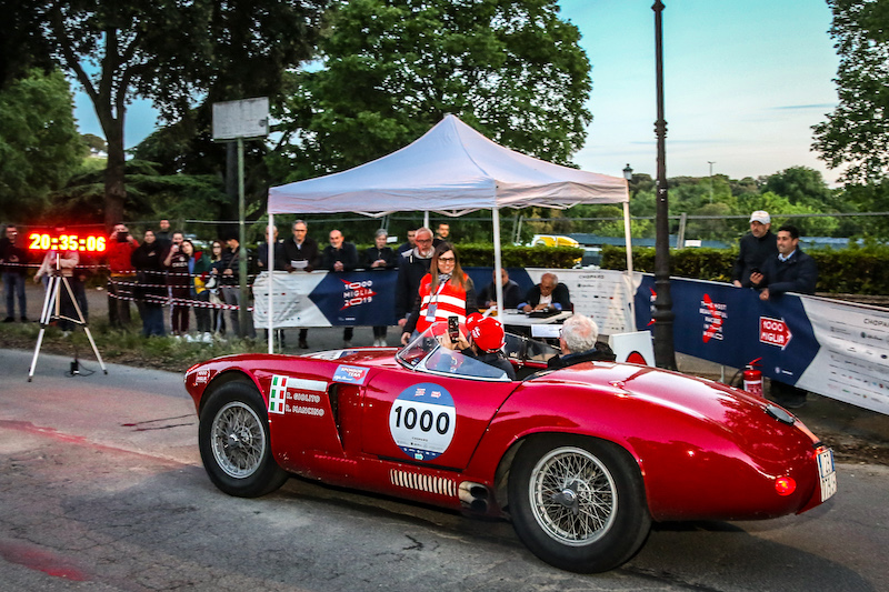 Mille Miglia 2019 : Alfa Romeo taglia il traguardo di Roma in testa