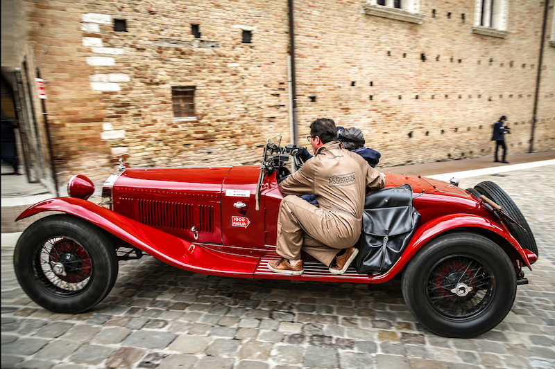 Mille Miglia 2019 : Alfa Romeo taglia il traguardo di Roma in testa